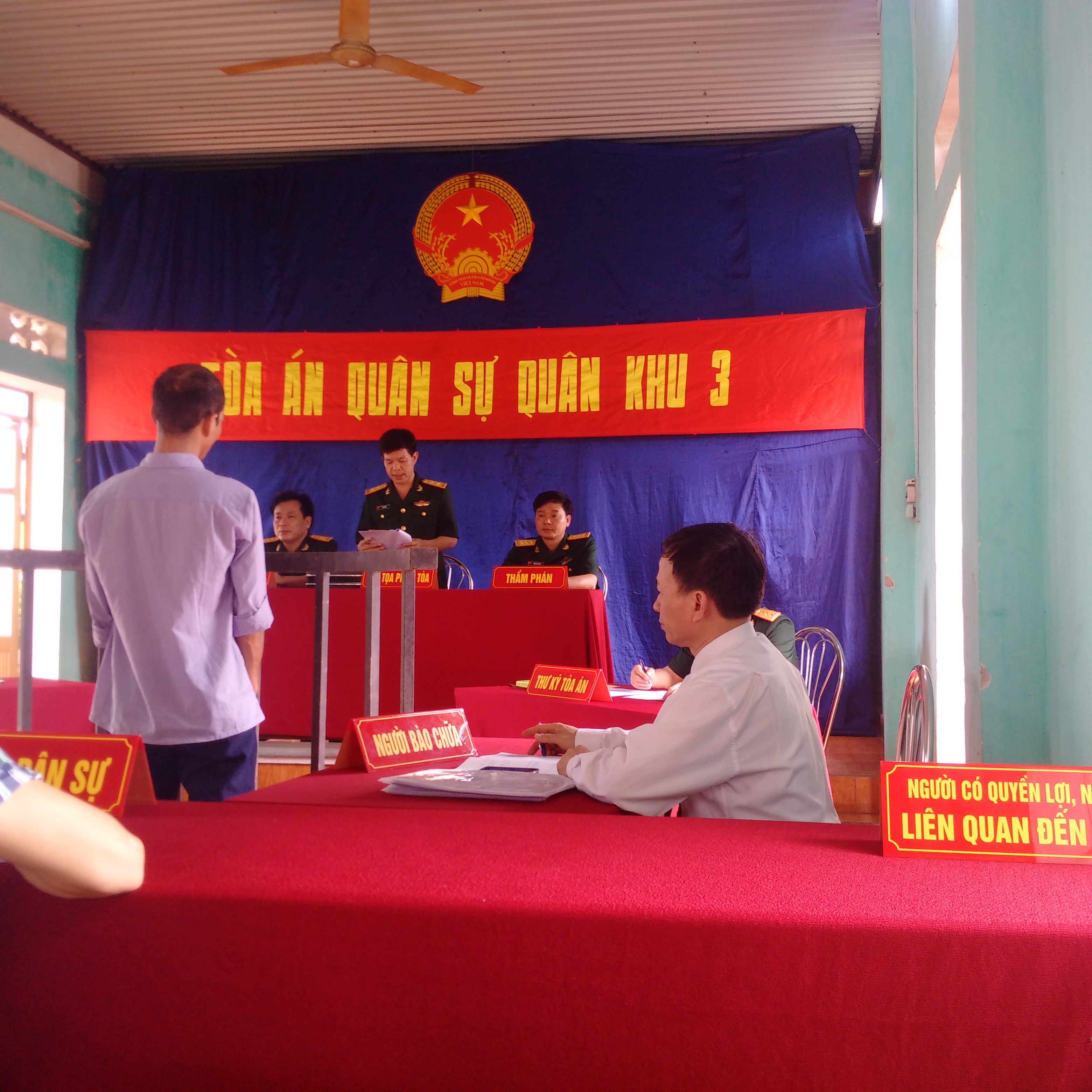 Luật sư của VPLS Thái Minh tại phiên tòa phúc thẩm Tòa án QK 3